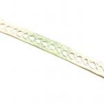Lace Bracelet Hand Painted - Mint Green Sparkle..